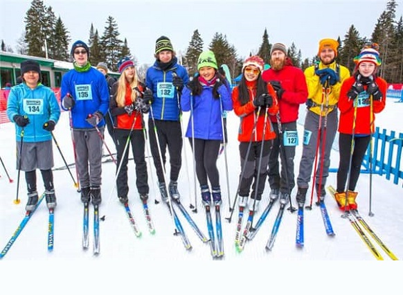 skiing race bibs